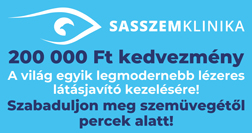 Sasszem Klinika - 200 000 Ft értékű kedvezménycsomag